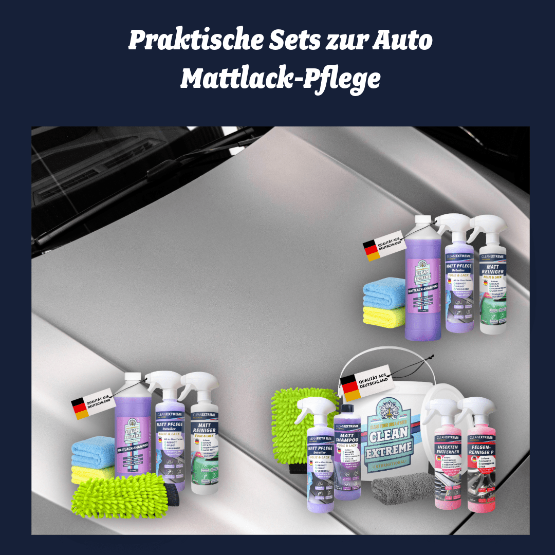 Praktische Sets zur Auto Mattlack-Pflege - CLEANEXTREME