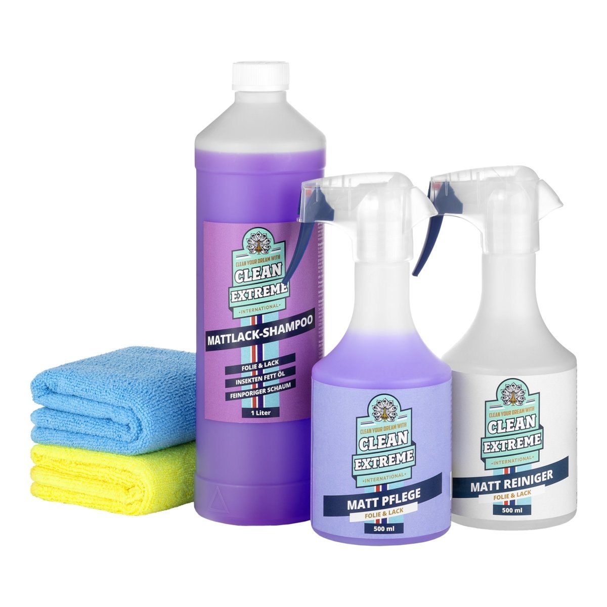 Matte Autofolie reinigen - CLEANEXTREME
