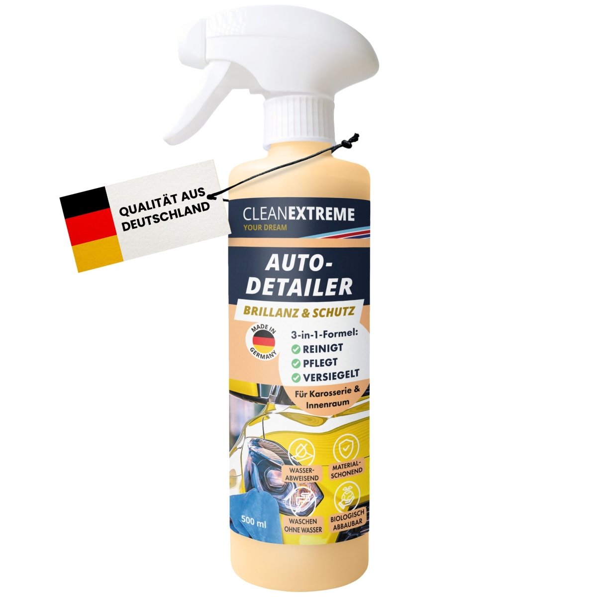 Auto-Detailer Brillanz & Schutz mit Versiegelung 500 ml - CLEANEXTREME