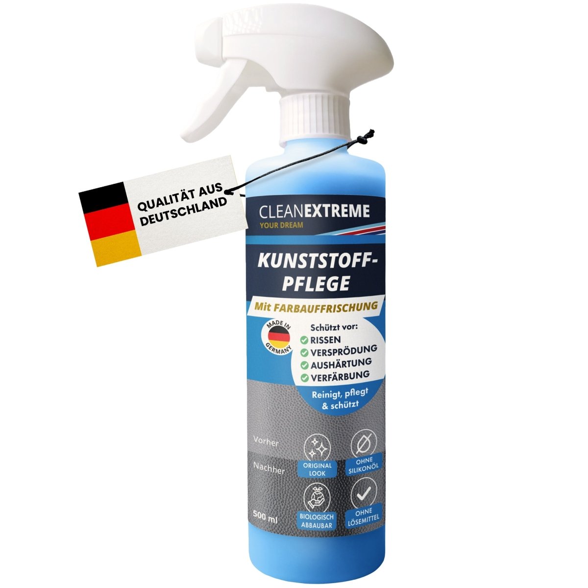 Kunststoff-Pflege (außen) 500 ml - CLEANEXTREME