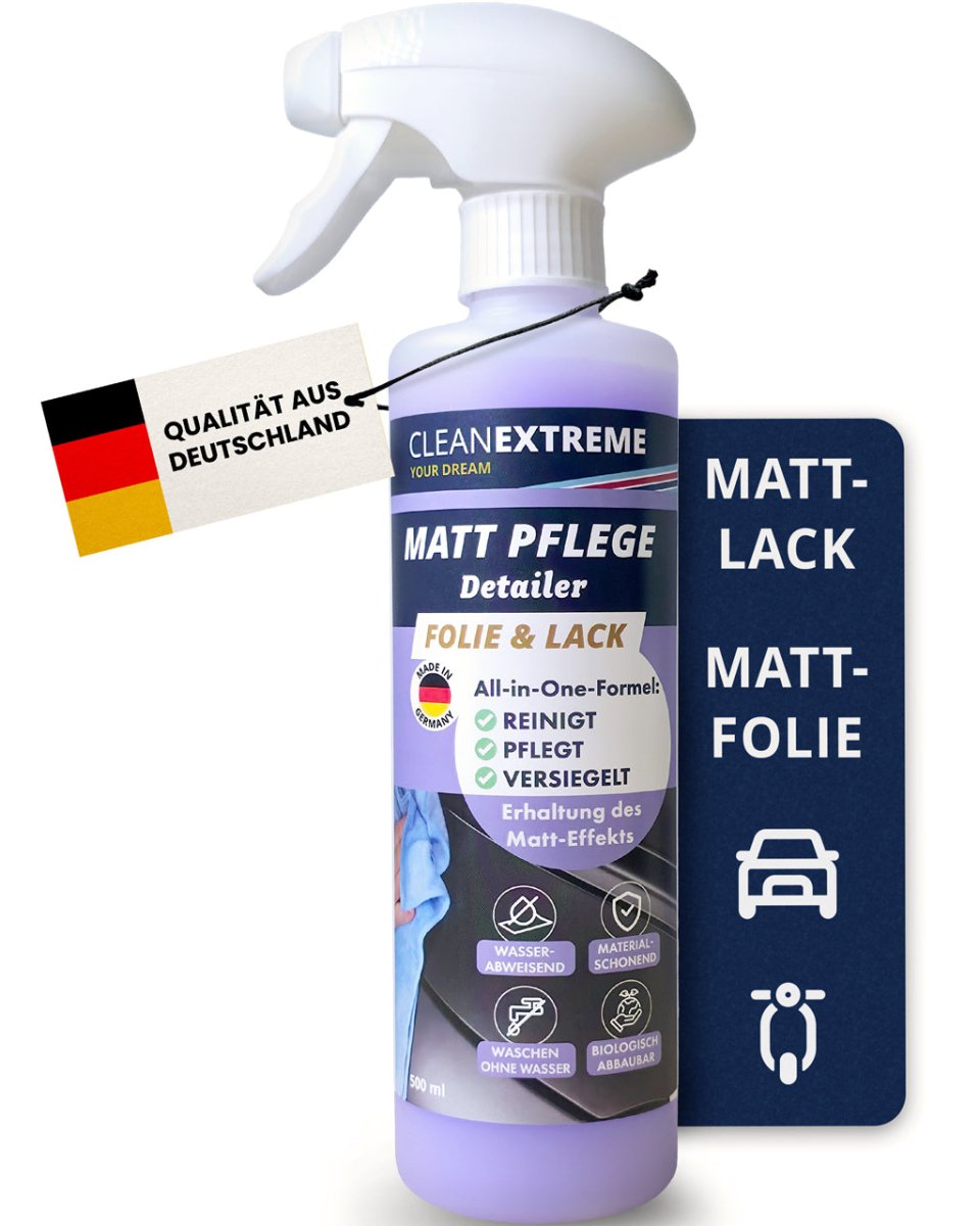 Auto Matt Pflege Folie & Lack mit Versiegelung - Detailer - 500 ml - CLEANEXTREME