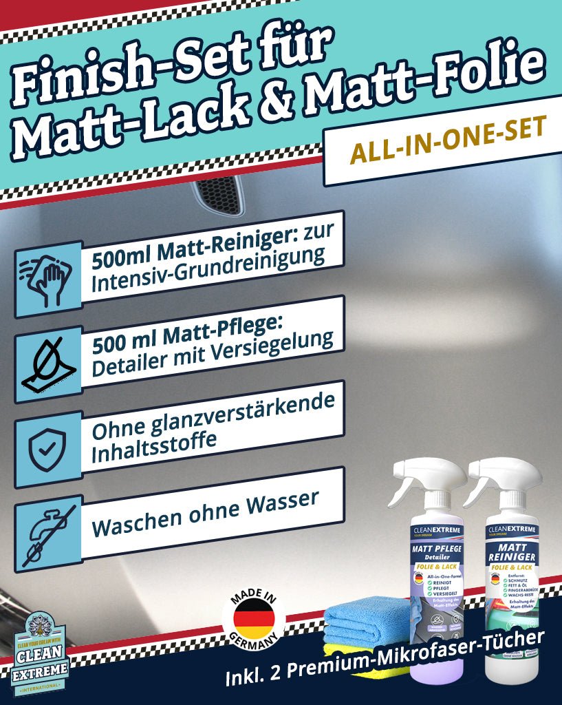 Auto Finish - Box Mattlack & Mattfolie - CLEANEXTREME