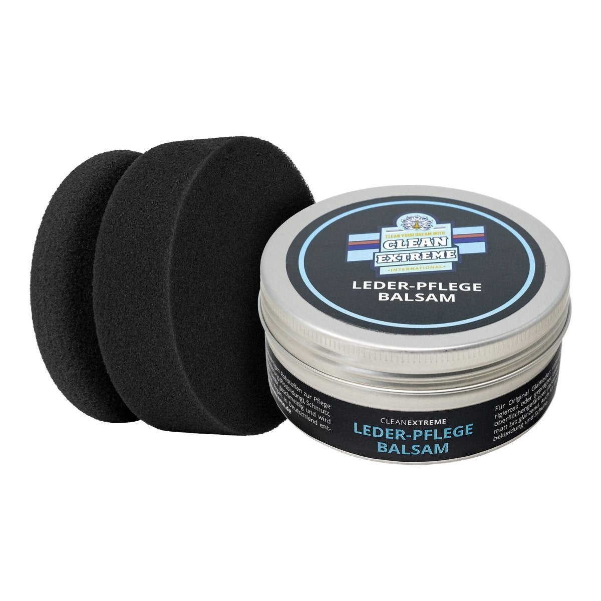 Lederpflege Balsam + Applikations-Schwamm Set - CLEANEXTREME