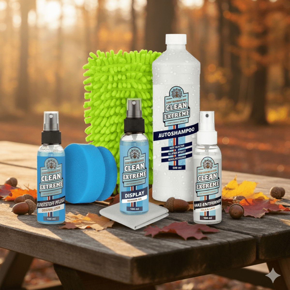 Herbst - Set – Außenreinigung & Pflege - CLEANEXTREME