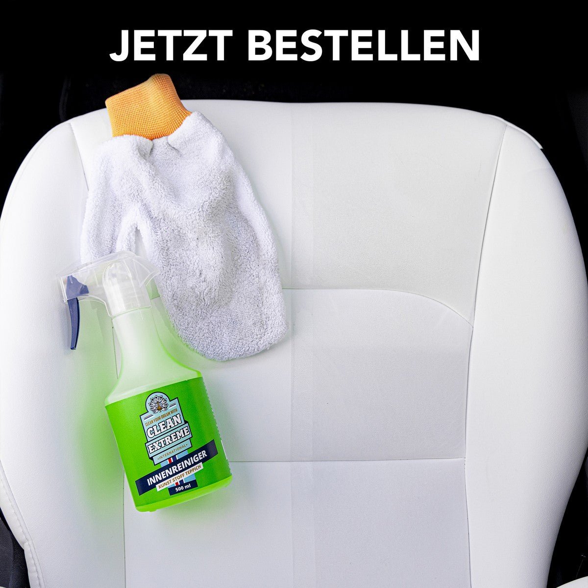 Set Auto-Innenreiniger + Mikrofaser-Reinigungshandschuh Innenraum - CLEANEXTREME