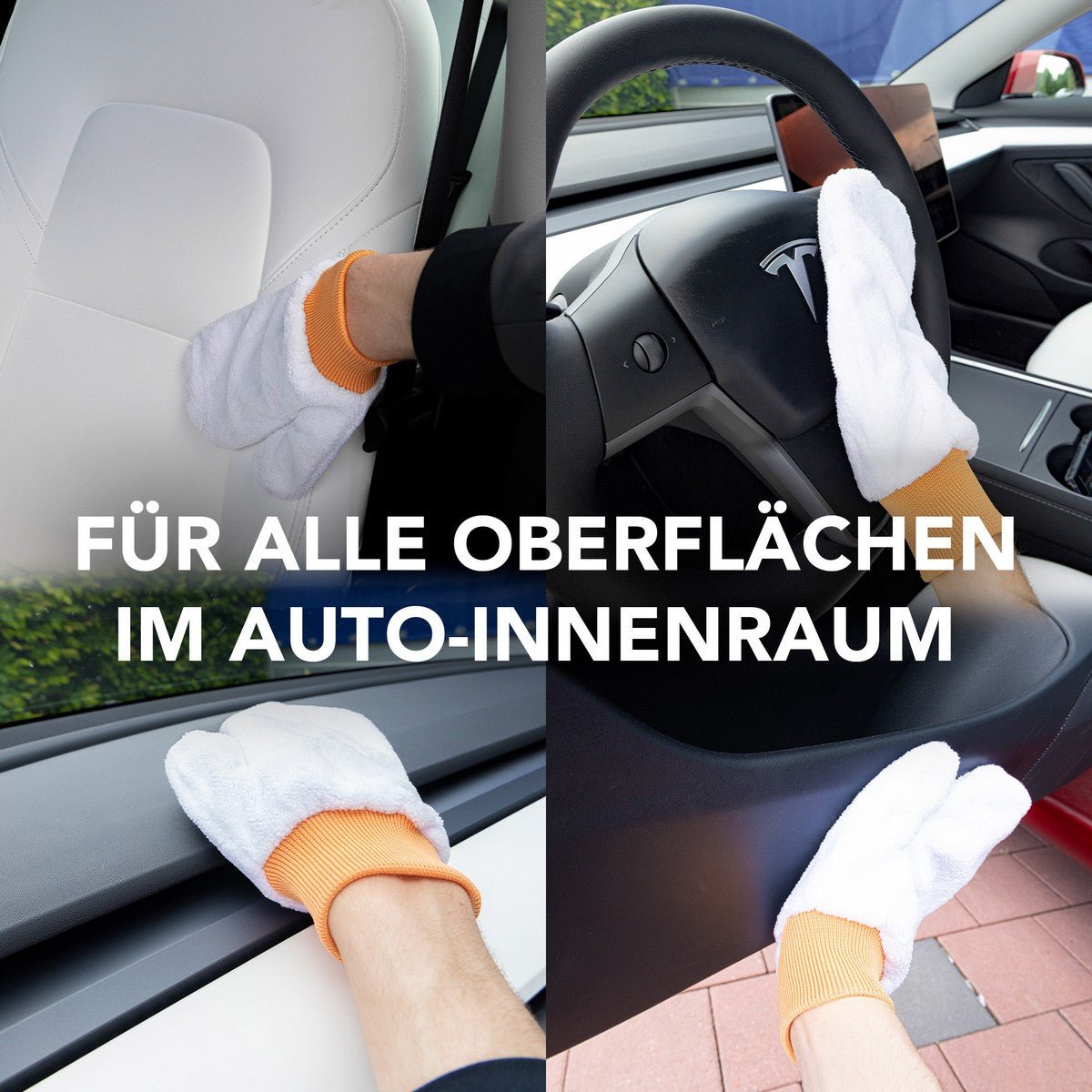 Set Auto-Innenreiniger + Mikrofaser-Reinigungshandschuh Innenraum - CLEANEXTREME