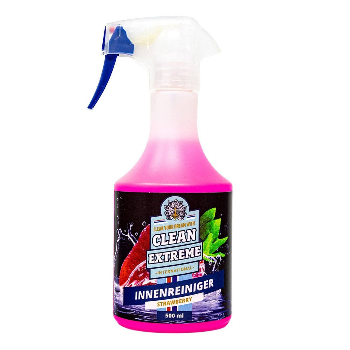 Auto-Innenreiniger STRAWBERRY - Kunst-Stoff-Teppich - 500 ml - CLEANEXTREME