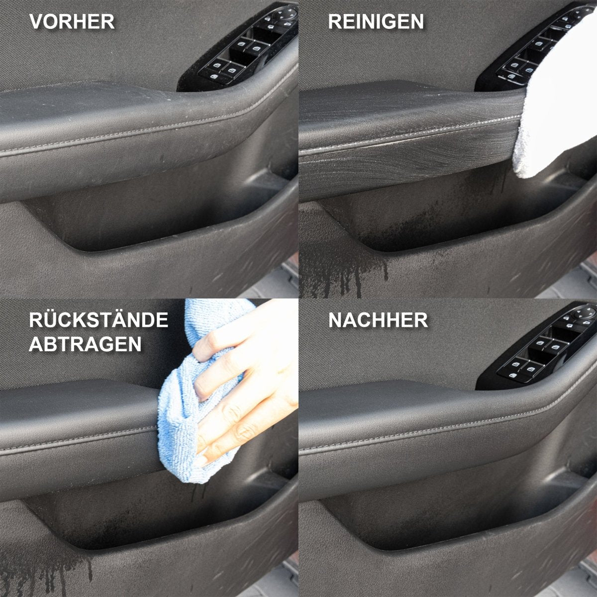 Set Auto-Innenreiniger + Mikrofaser-Reinigungshandschuh Innenraum - CLEANEXTREME