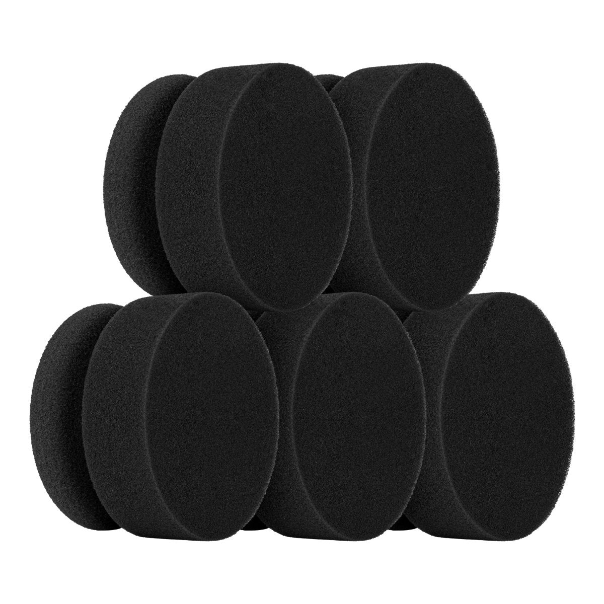 Lackmaus ANTHRAZIT super-soft - Hand-Applikations-Schwamm zum Auftragen von Lack-Versiegelungen - 5 Stück - CLEANEXTREME