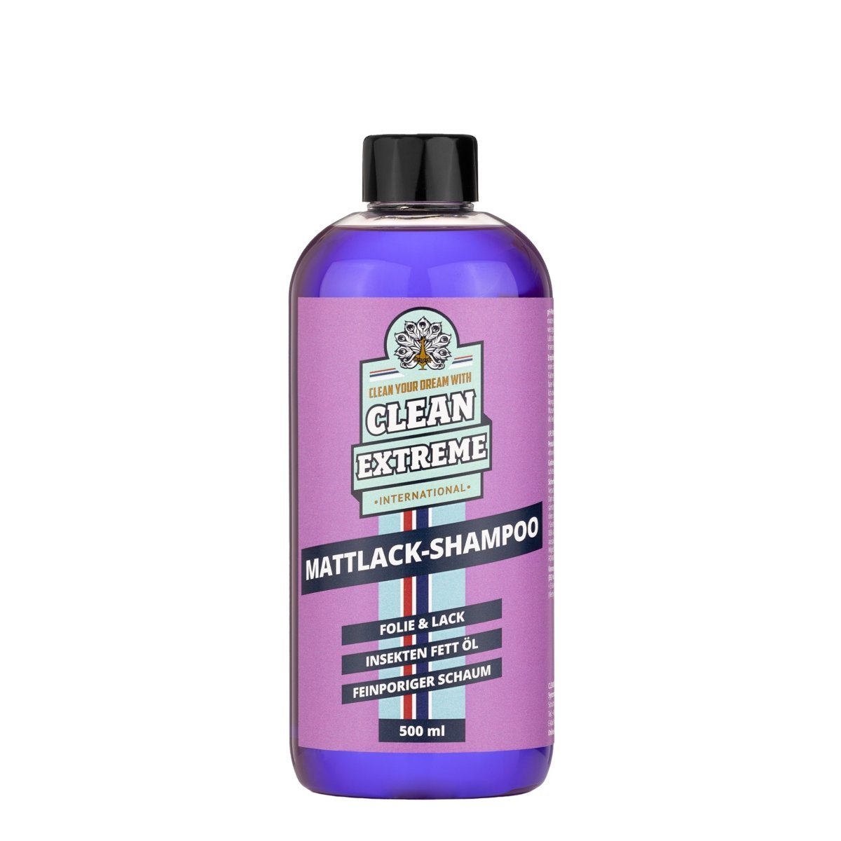 Mattlack Auto-Shampoo Folie & Lack - Konzentrat - 0,5 Liter - CLEANEXTREME