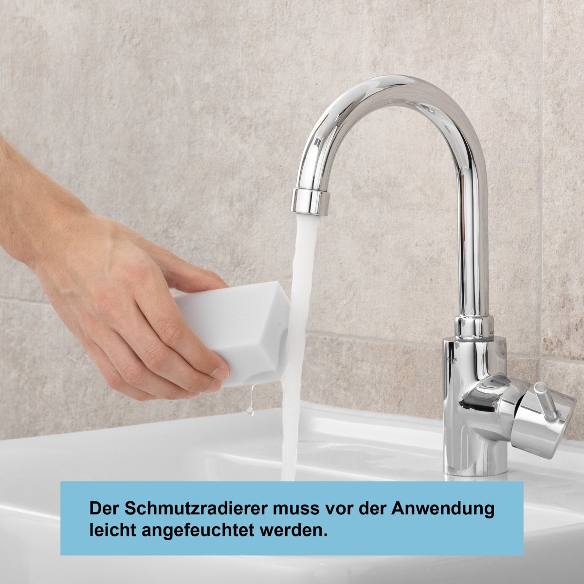 Schmutzradierer („Zauberschwamm“, Radierschwamm) - 5 Stück - CLEANEXTREME