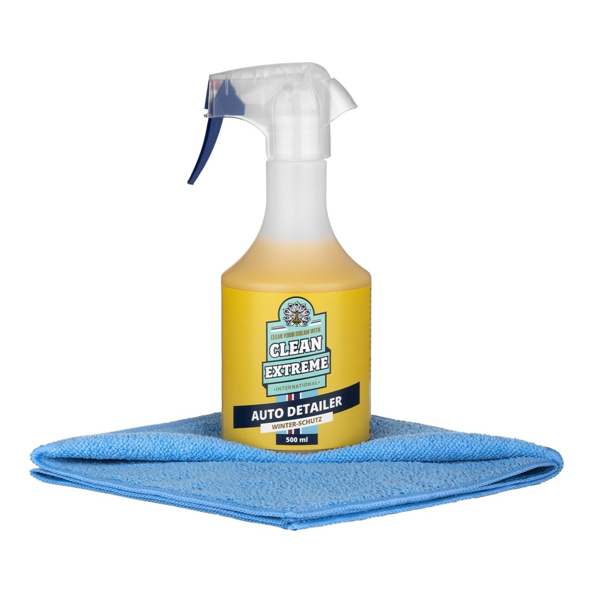 Set Auto-Detailer Winter-Schutz – Sprüh-Versiegelung - 500 ml + Mikrofaser-Poliertuch - CLEANEXTREME