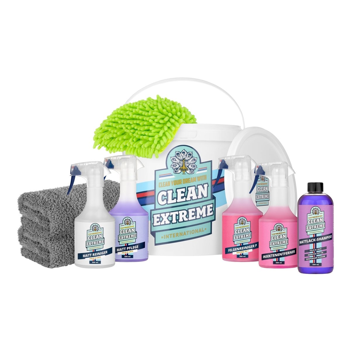 Matt Lack & Folie Set - CLEANEXTREME