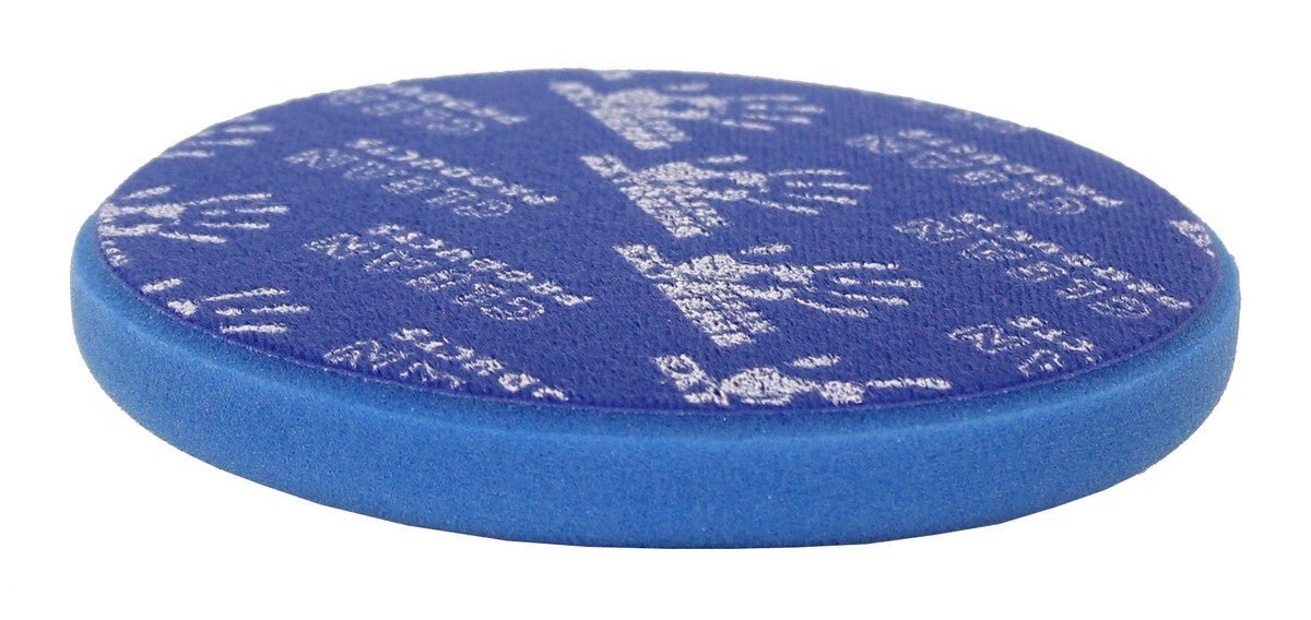 Exzenter-Polierschwamm medium-retikuliert Blau 165 mm - 1 Stück - CLEANEXTREME