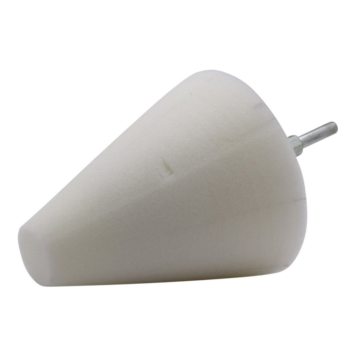 PROFI Polier-Schwamm leicht-abrasiv Weiß - Polieraufsatz - Reinigungs-Schwamm für Bohrmaschine und Akkuschrauber - 1 Stück - CLEANEXTREME