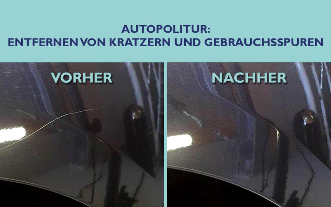 Autopolitur: Entfernen von Kratzern und Gebrauchsspuren - CLEANEXTREME