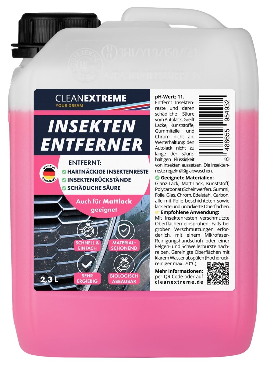 Auto - Insektenentferner 2,3 Liter - CLEANEXTREME