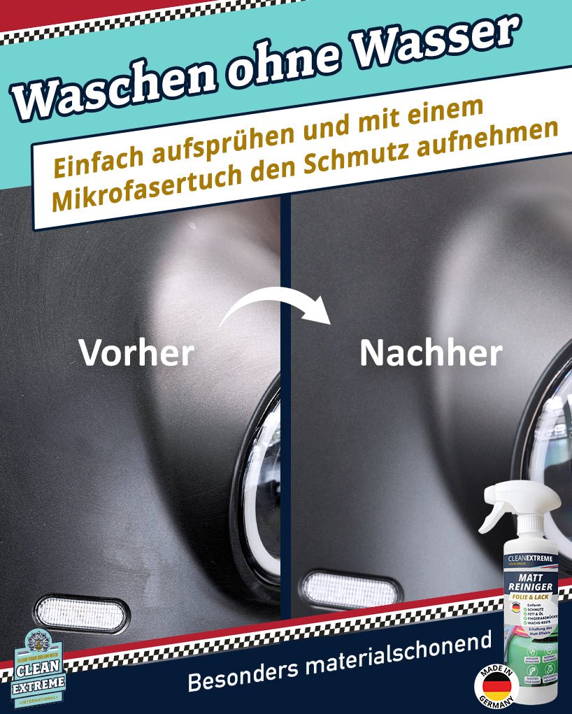 Auto Matt Reiniger Folie & Lack 500 ml - CLEANEXTREME