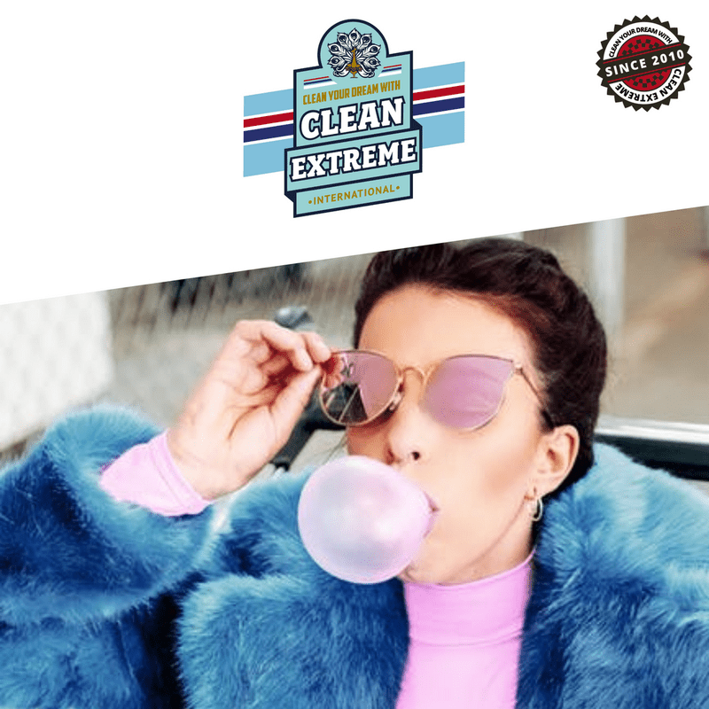 Auto - Innenreiniger BUBBLEGUM - Kunst - Stoff - Teppich - 2,3 Liter - pH - neutral - entfernt Staub, Fette, Nikotin, Getränke - und Lebensmittelreste, Tierschmutz uvm. - CLEANEXTREME