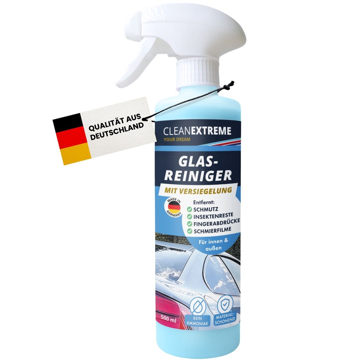 Glasreiniger (Scheibenreiniger) mit Versiegelung 500 ml - CLEANEXTREME
