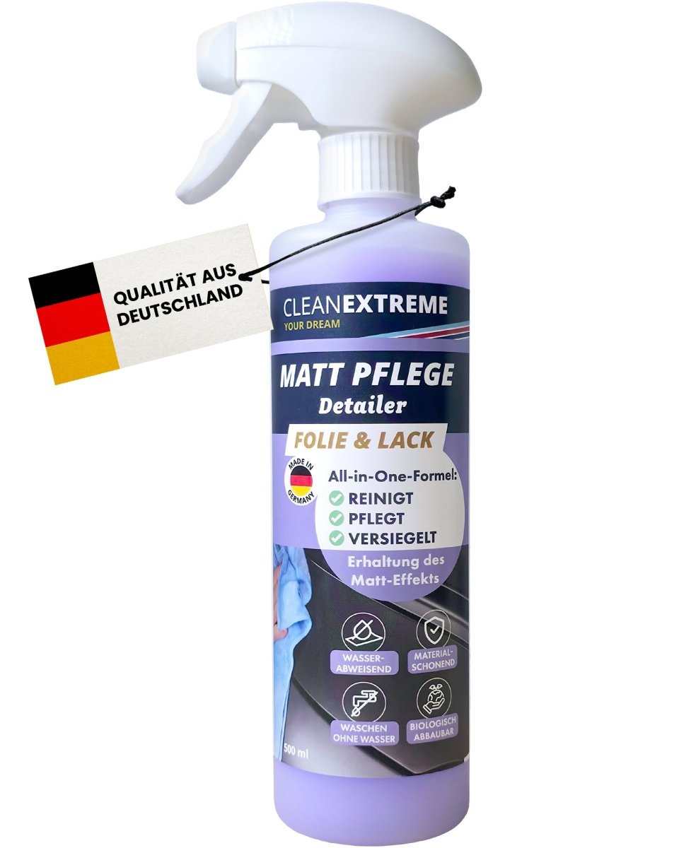 Auto Matt Pflege Folie & Lack mit Versiegelung - Detailer - 500 ml - CLEANEXTREME