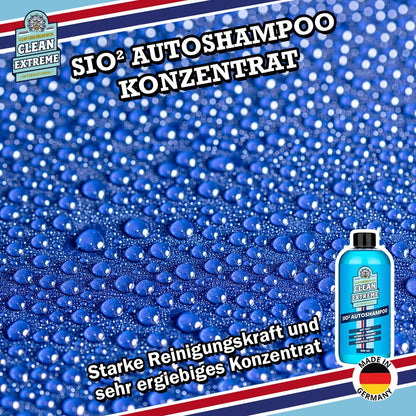 SIO² Autoshampoo Konzentrat - 500 ml - CLEANEXTREME