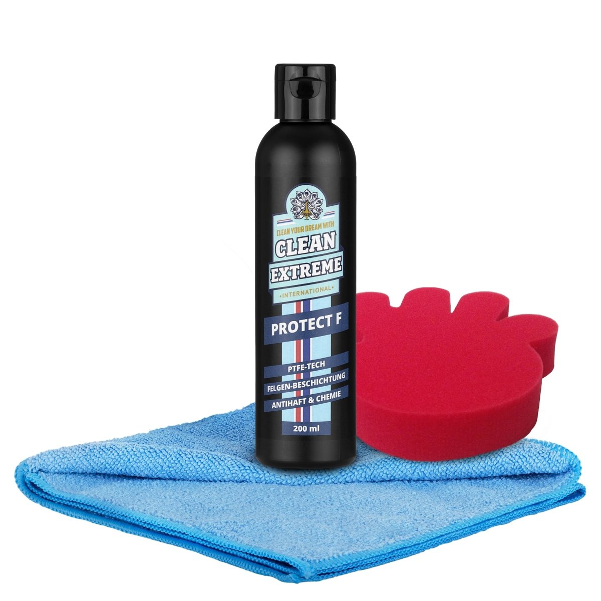 PROTECT F Felgen - Versiegelung mit PTFE - Technologie (Antihaft - System) Set - CLEANEXTREME