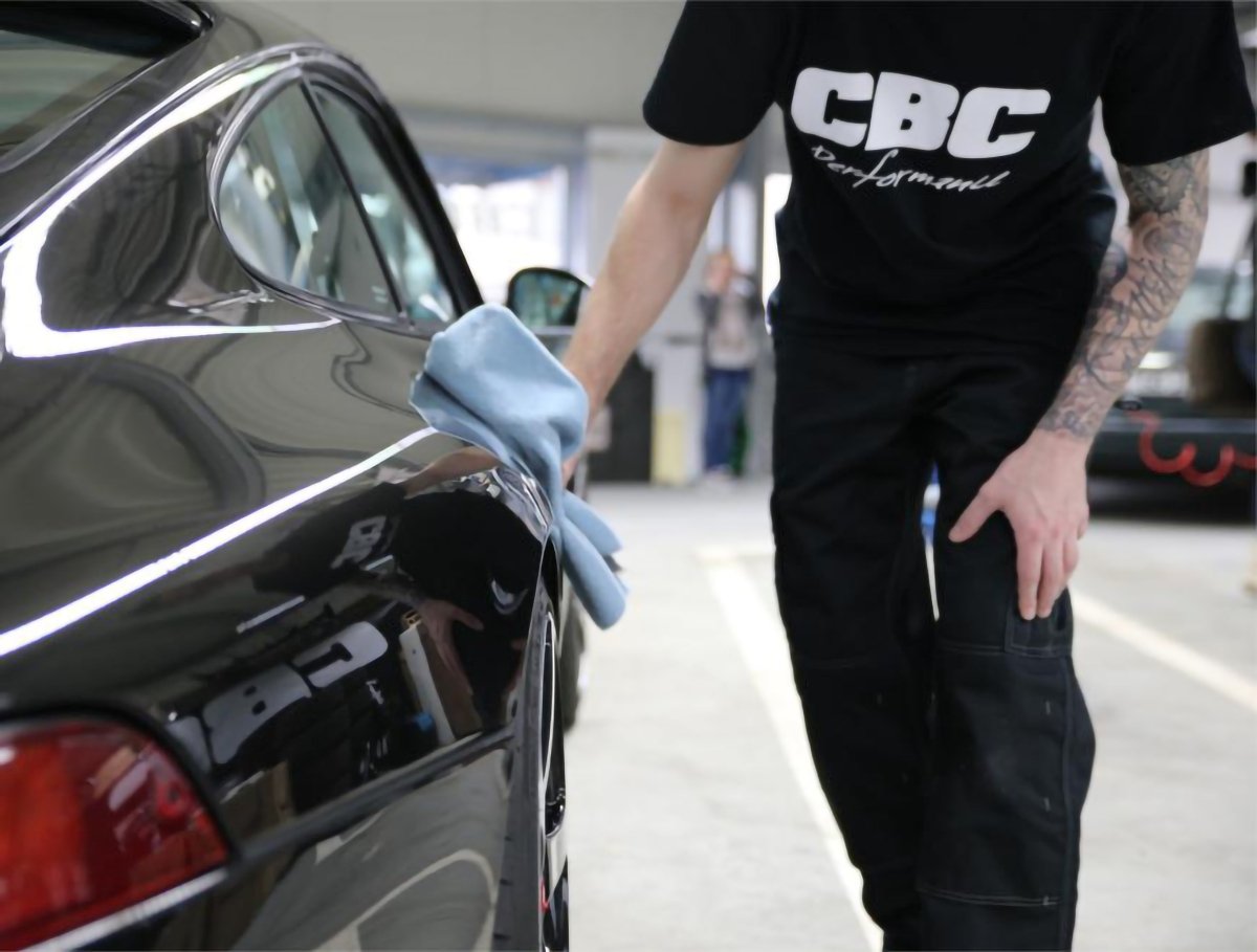 Auto - Set Detailer mit Kalklöser (Lackpflege) + Mikrofaser - Poliertuch - CLEANEXTREME