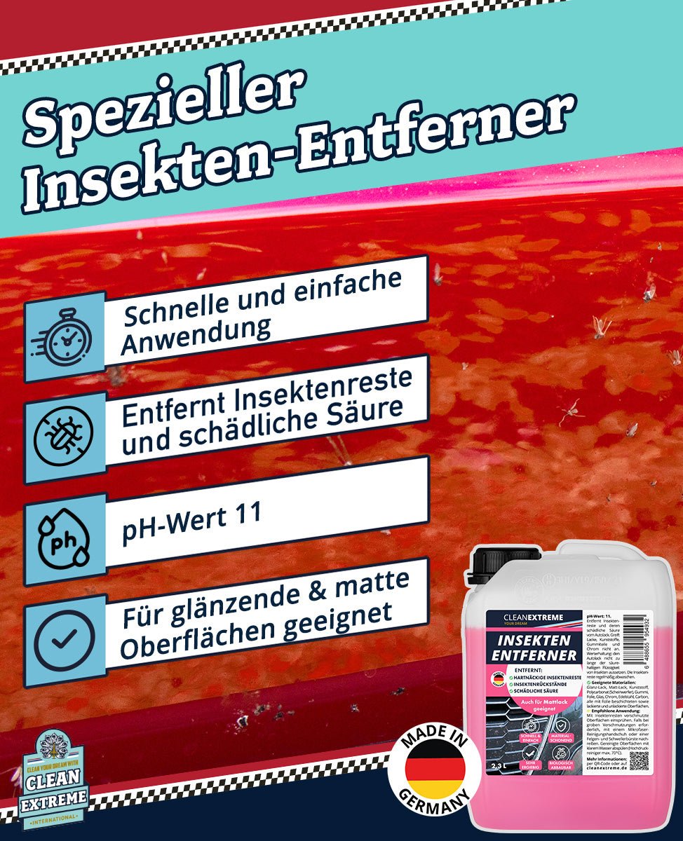Auto - Insektenentferner 2,3 Liter - CLEANEXTREME