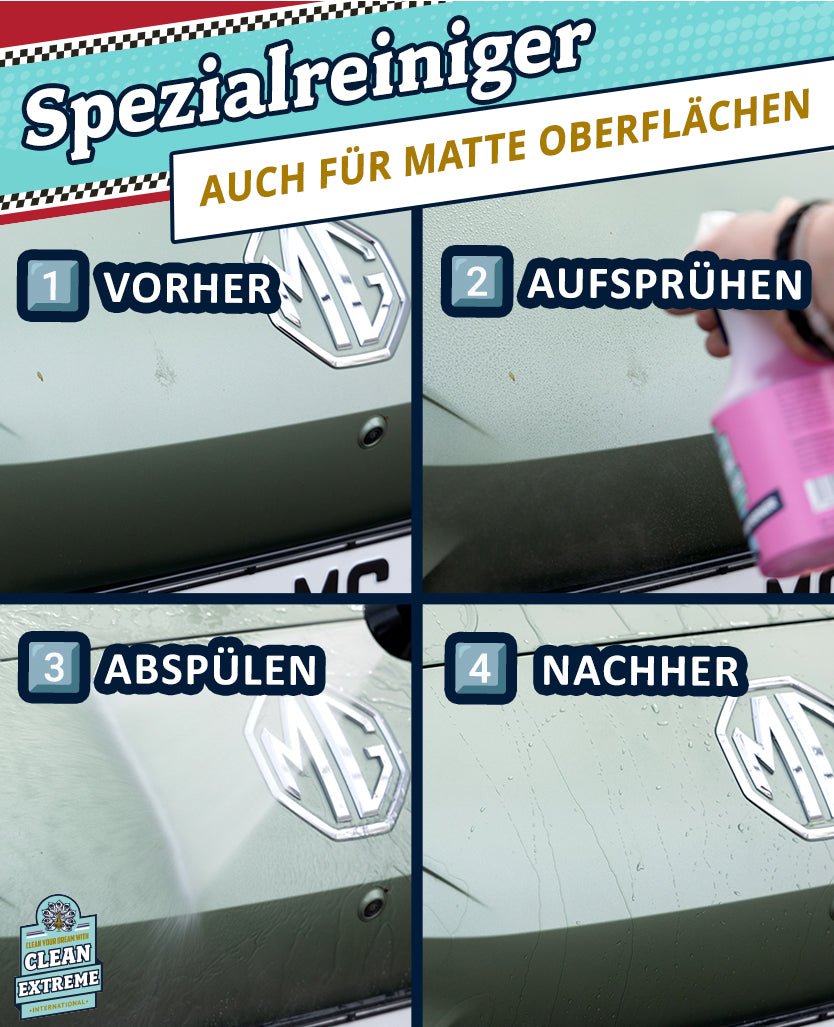 Auto - Insektenentferner 500 ml (Insektenreiniger) - CLEANEXTREME
