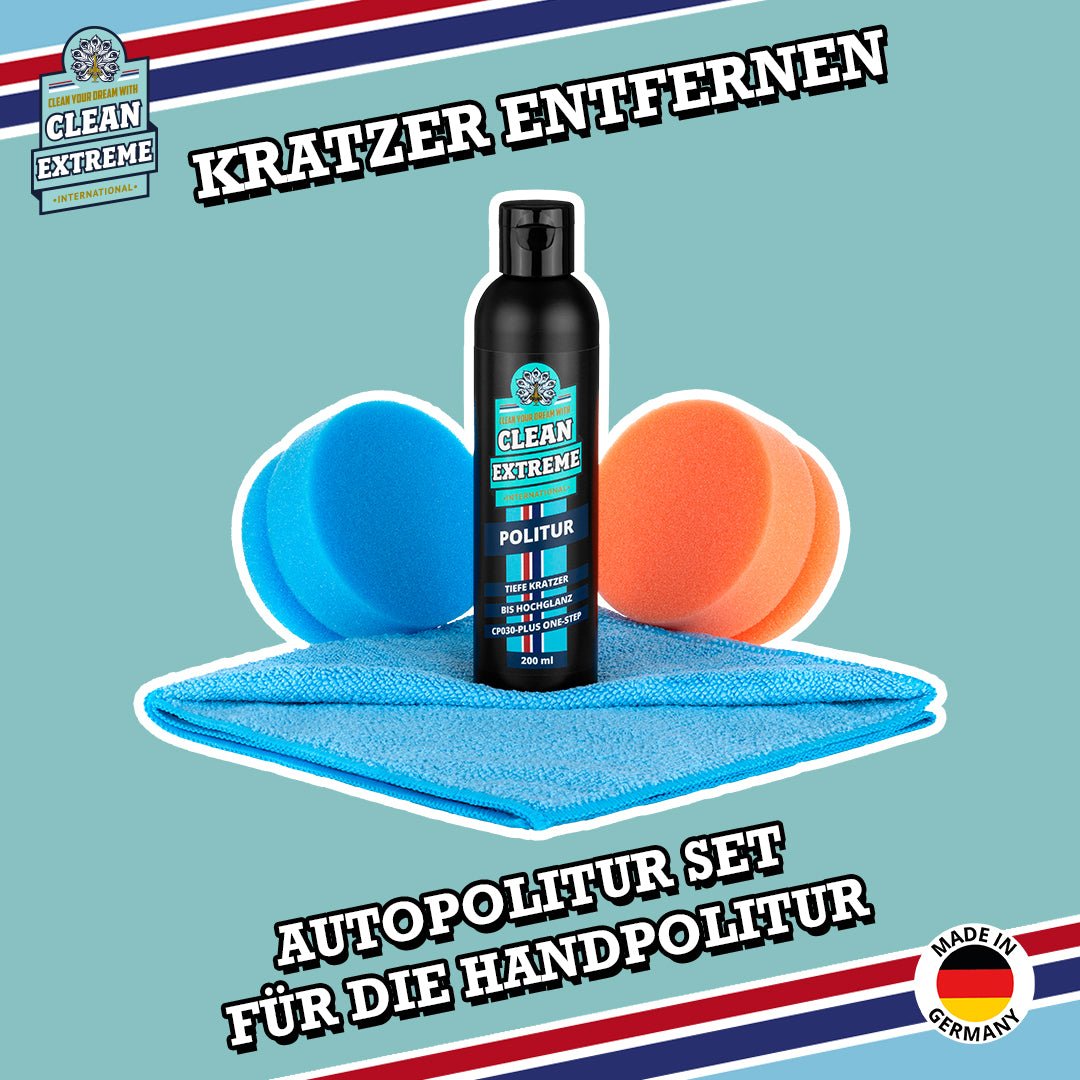 Autopolitur Set für die Handpolitur - CLEANEXTREME