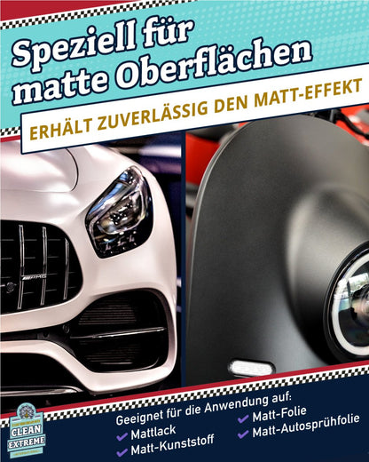 Auto Matt Pflege Folie & Lack mit Versiegelung - Detailer - 2,3 Liter - CLEANEXTREME