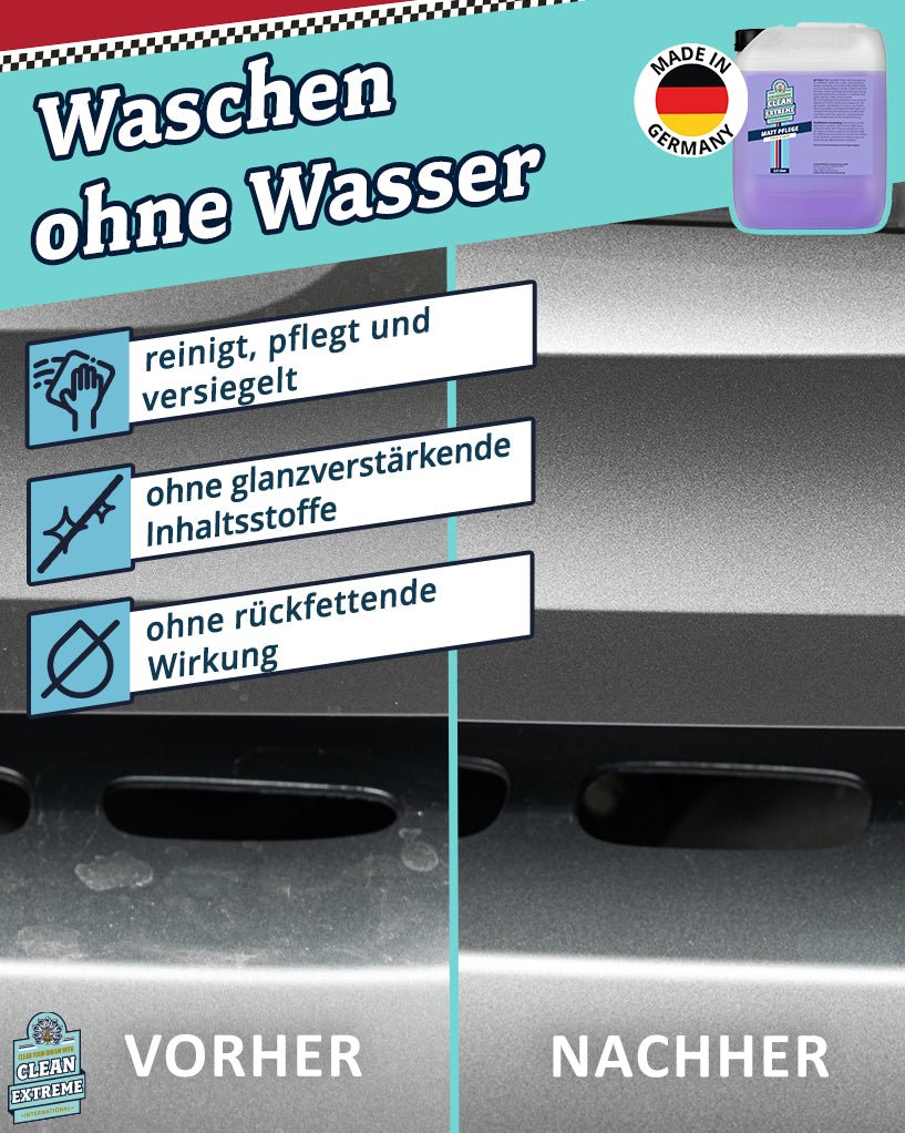 Auto Matt Pflege Folie & Lack mit Versiegelung - Detailer - 2,3 Liter - CLEANEXTREME