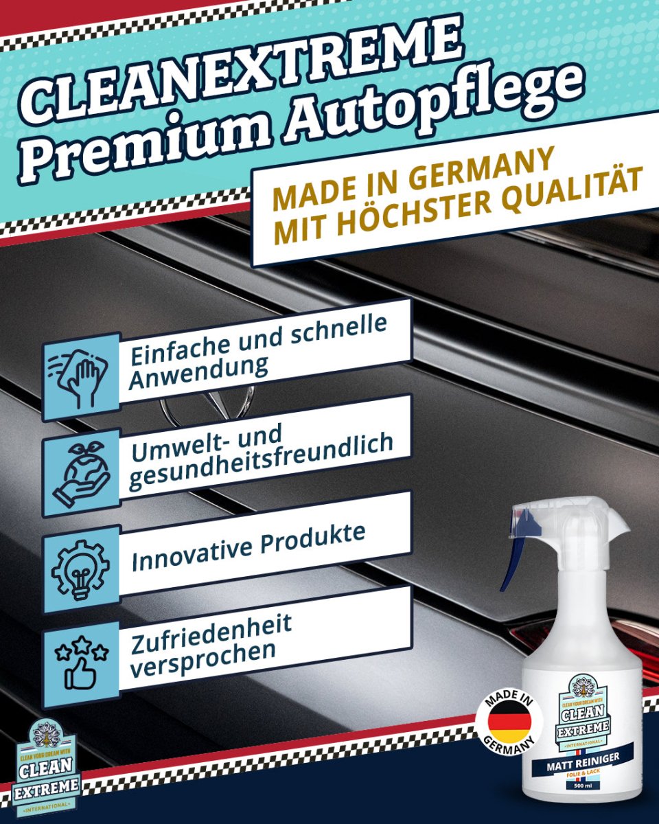 Auto Matt Reiniger Folie & Lack 500 ml - CLEANEXTREME