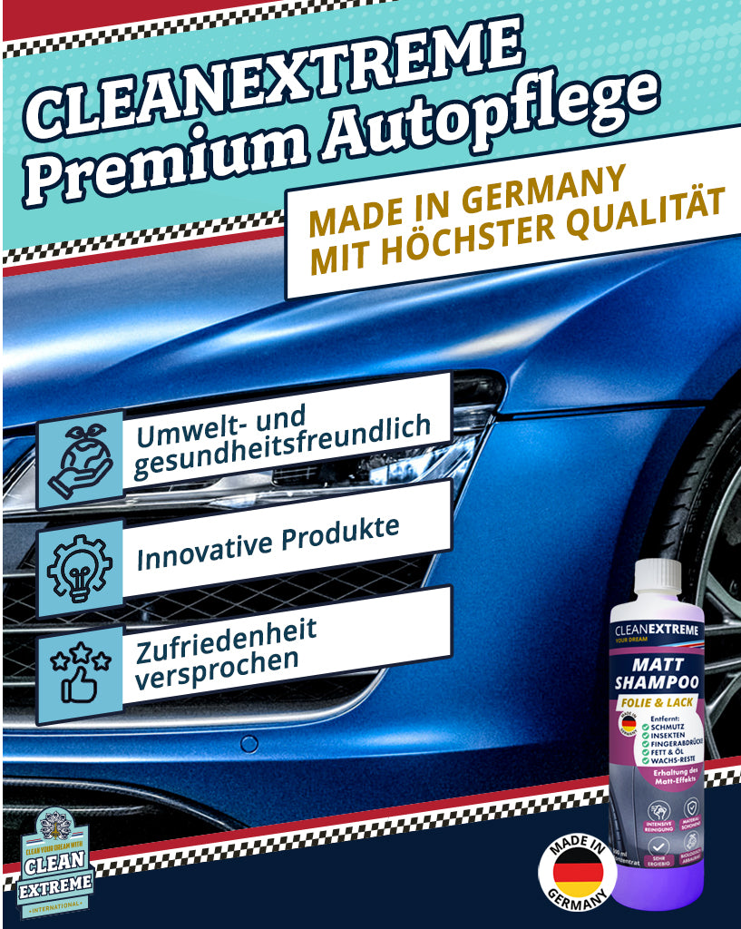 Mattlack Auto-Shampoo Folie & Lack - Konzentrat - 500 ml