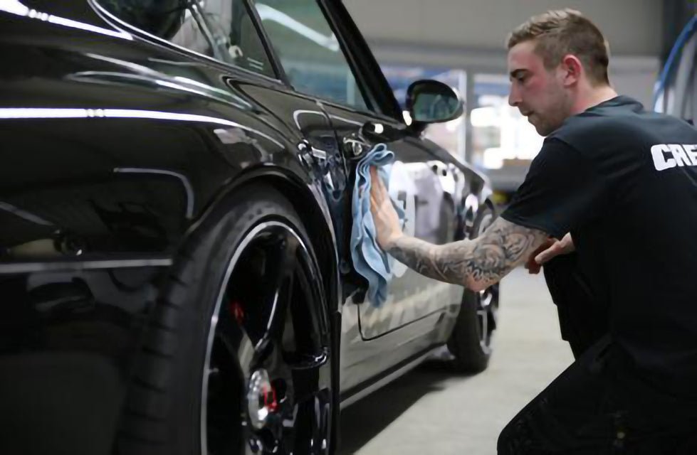 Auto - Set Detailer mit Kalklöser (Lackpflege) + Mikrofaser - Poliertuch - CLEANEXTREME