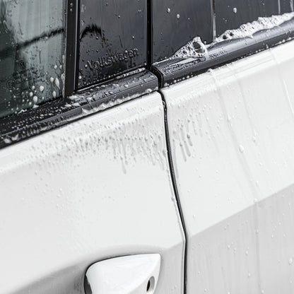 Set Autoshampoo Konzentrat mit Wachs 1 Liter reinigt effektiv einfach schnell & versiegelt Glanz - Lack Glanz - Autofolie uvm. ergiebig - Glanz - Boost - schmutz - & wasserabstoßend+ Mikrofaser - Waschhandschuh - CLEANEXTREME