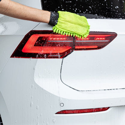 SIO² Autoshampoo Konzentrat - 0,5 Liter + MICRO Auto - Waschhandschuh DUO Set - CLEANEXTREME