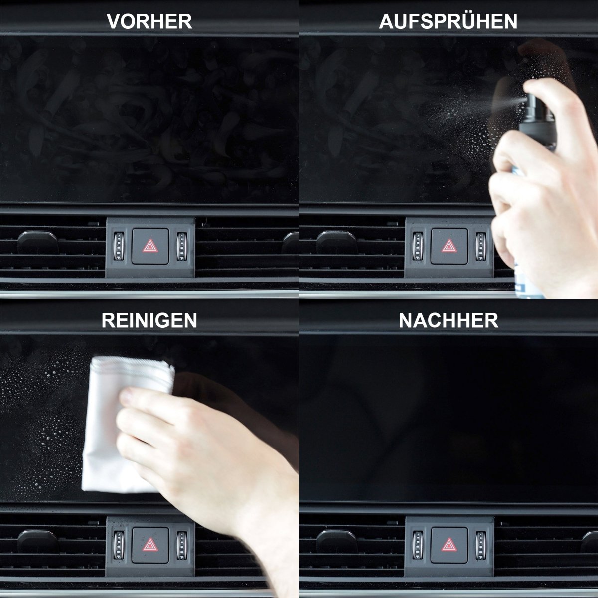 Display - REINIGER Gel 100 ml + Mikrofaser - Displayreinigungstuch - CLEANEXTREME