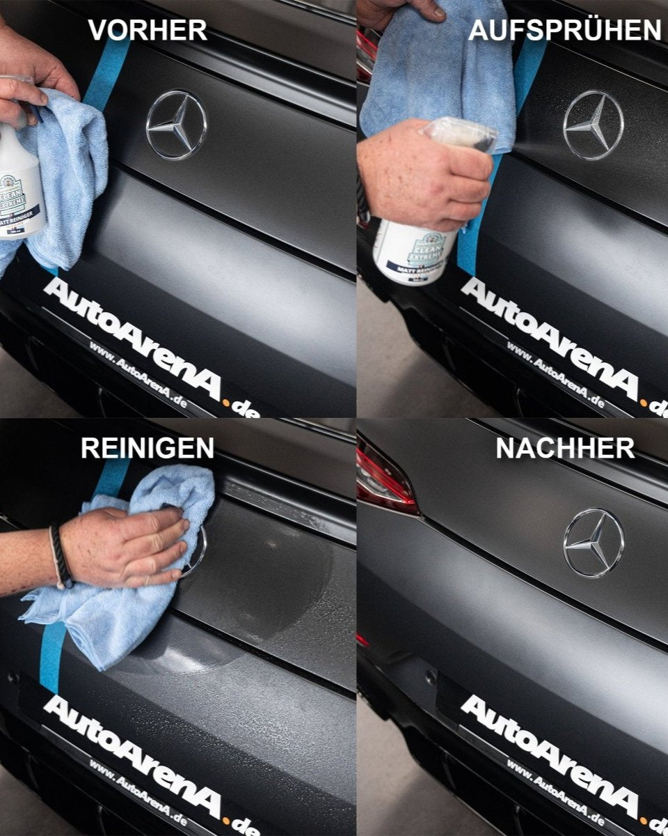 Finish-Box „Mattlack / Mattfolie” - Reinigungs- und Pflege-Set - CLEANEXTREME
