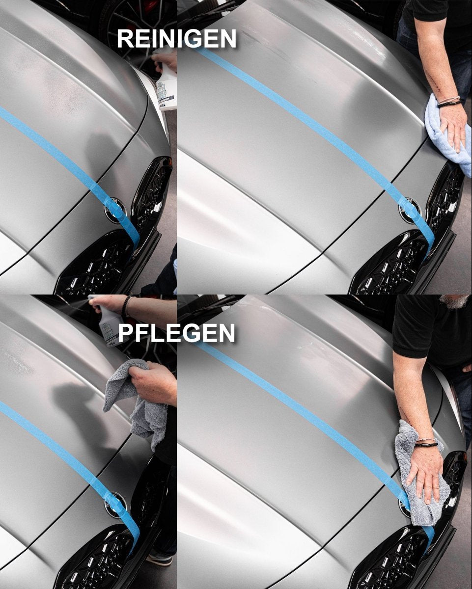 Finish-Box „Mattlack / Mattfolie” - Reinigungs- und Pflege-Set - CLEANEXTREME