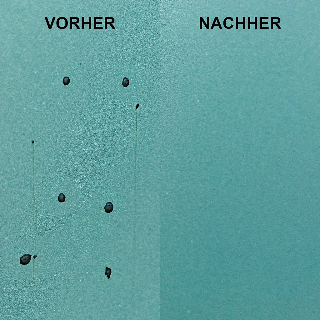 Auto Teerentferner Lack & Folie - 500 ml auf Basis von hoch wirksamen Pflanzen - Fettsäuren - löst schnell, effektiv und rückstandslos Teer, Bitumen, Gummi - Abrieb, Öl und Fett uvm. - CLEANEXTREME