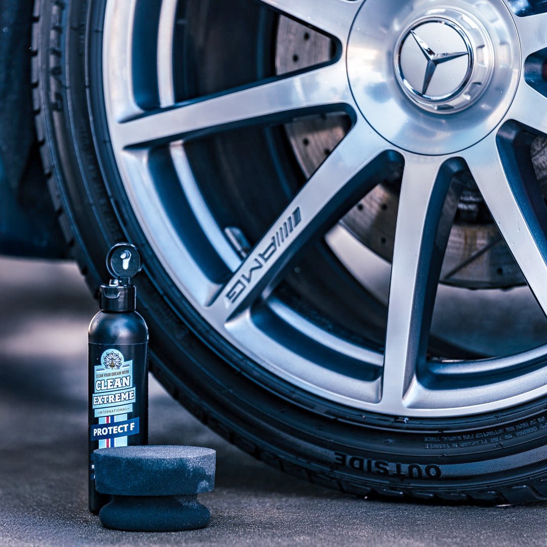 PROTECT F Felgen - Versiegelung mit PTFE - Technologie (Antihaft - System) Set - CLEANEXTREME