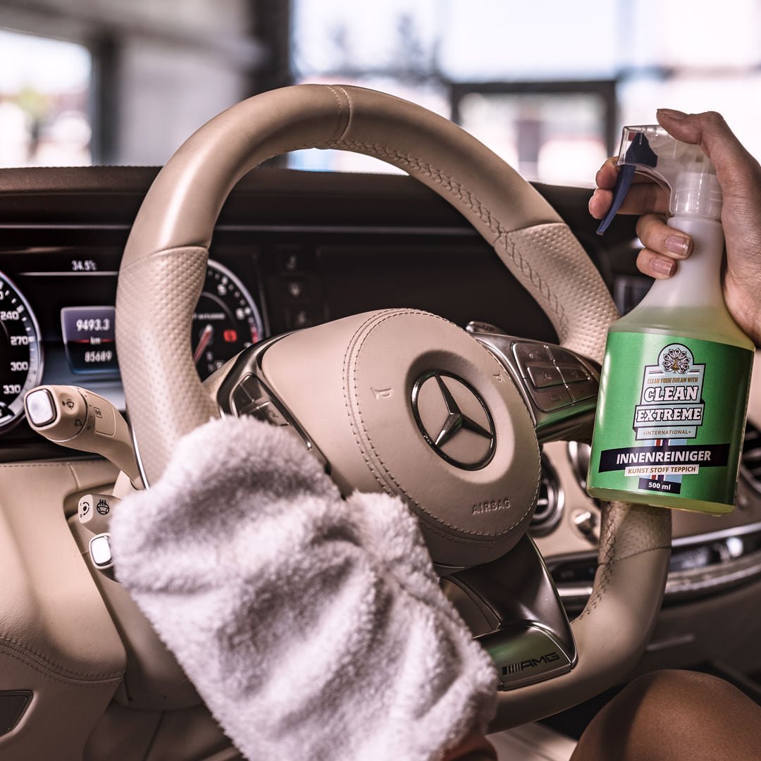 Auto - Reinigungs - Pflege - Set Glanz Lack & Folie L - CLEANEXTREME