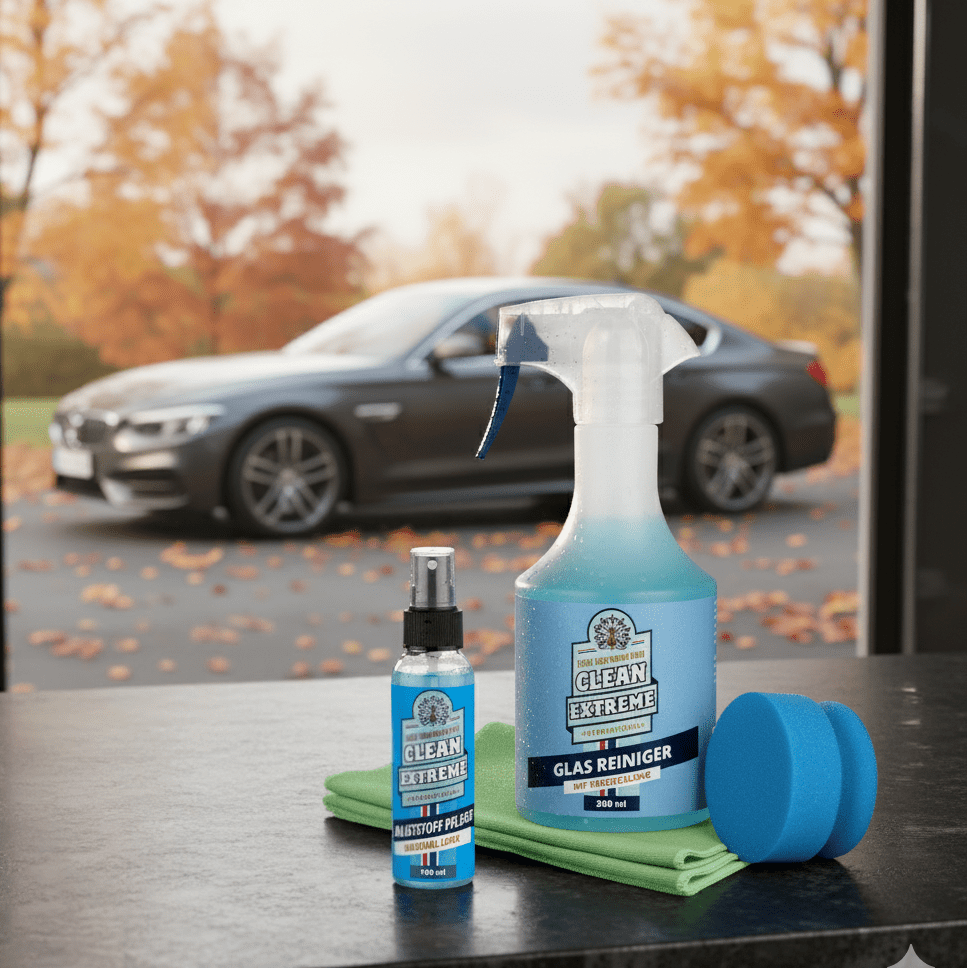 Herbst - Set – Glasreiniger & Kunststoffpflege - CLEANEXTREME