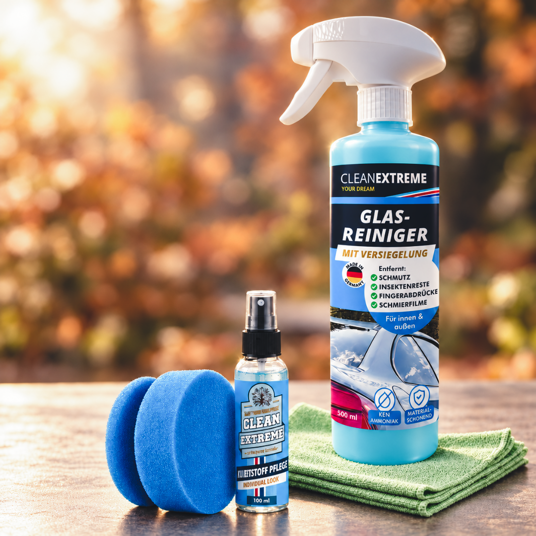Limpiacristales para coche (limpiador de cristales) con sellador - 500 ml