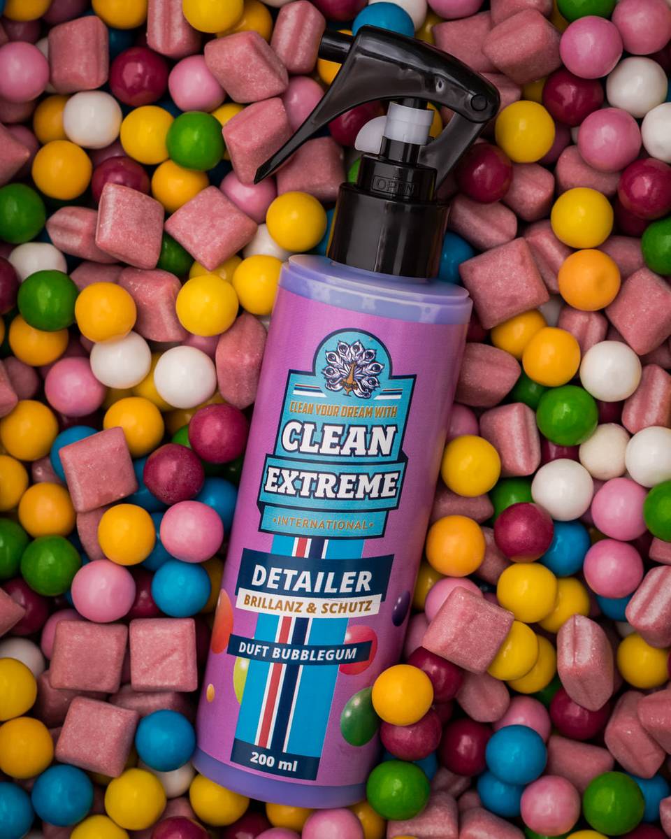 Auto-Detailer Brillanz & Schutz BUBBLEGUM (Lackpflege) - 200 ml - CLEANEXTREME