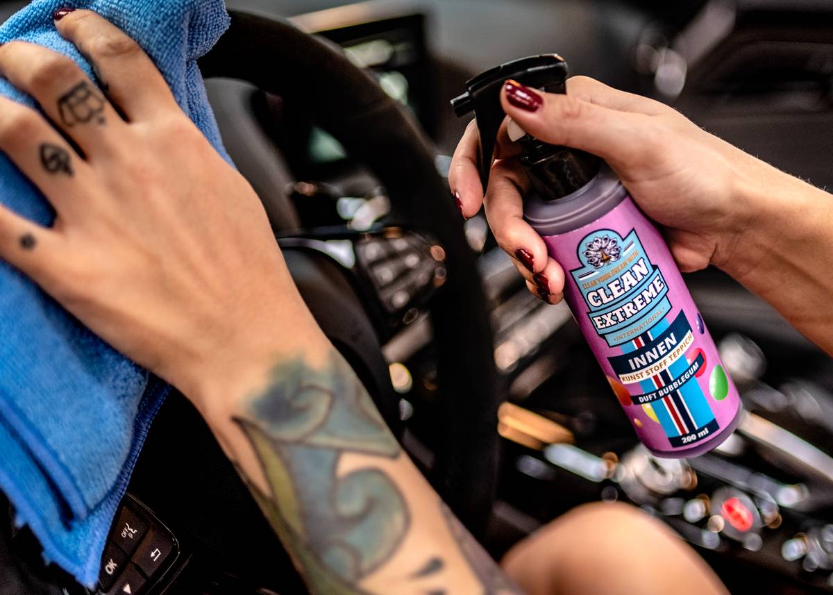 Autopflege-Set BUBBLEGUM TAKE AWAY - CLEANEXTREME