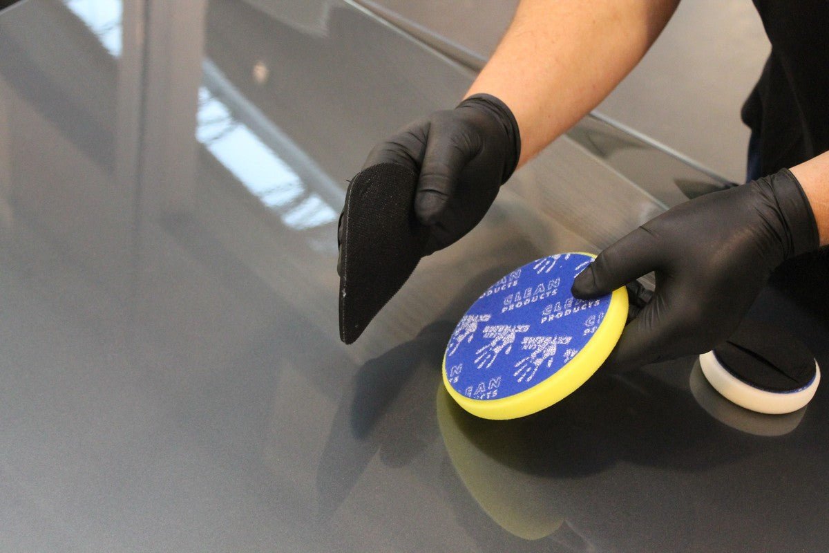 Handstützteller 125 mm Hand-Polierteller elastisch - 1 Stück - CLEANEXTREME