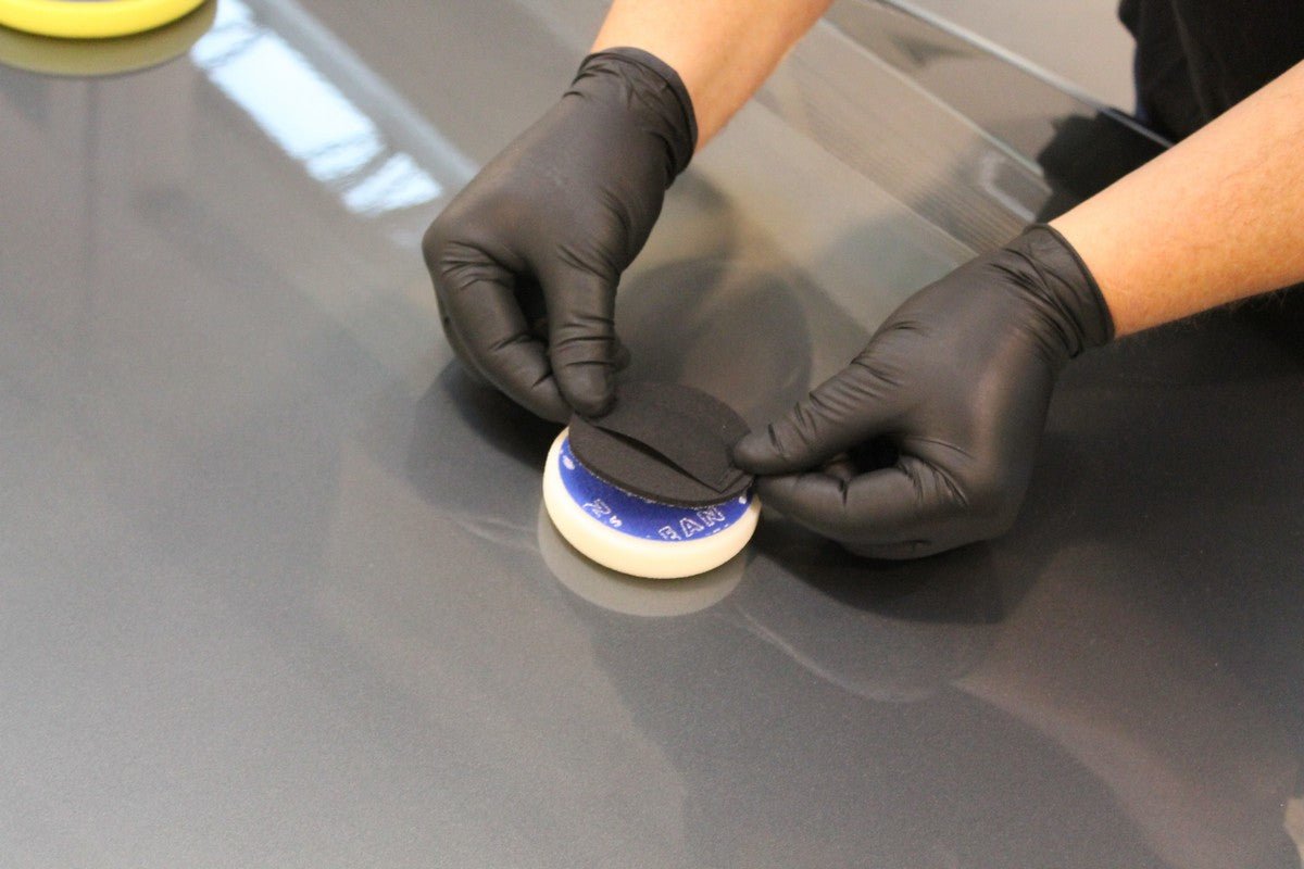 Handstützteller 75 mm Hand-Polierteller elastisch - 1 Stück - CLEANEXTREME